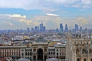 Lombardia Milano Skyline