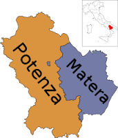 Mappa Basilicata