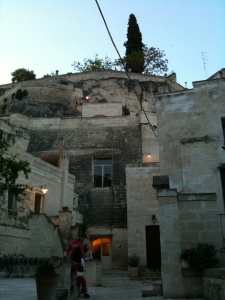 Matera mini guida turistica - particolare di una casa