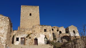 Craco città fantasma - la Torre Normanna